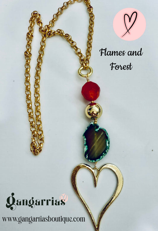 Flames and Forest